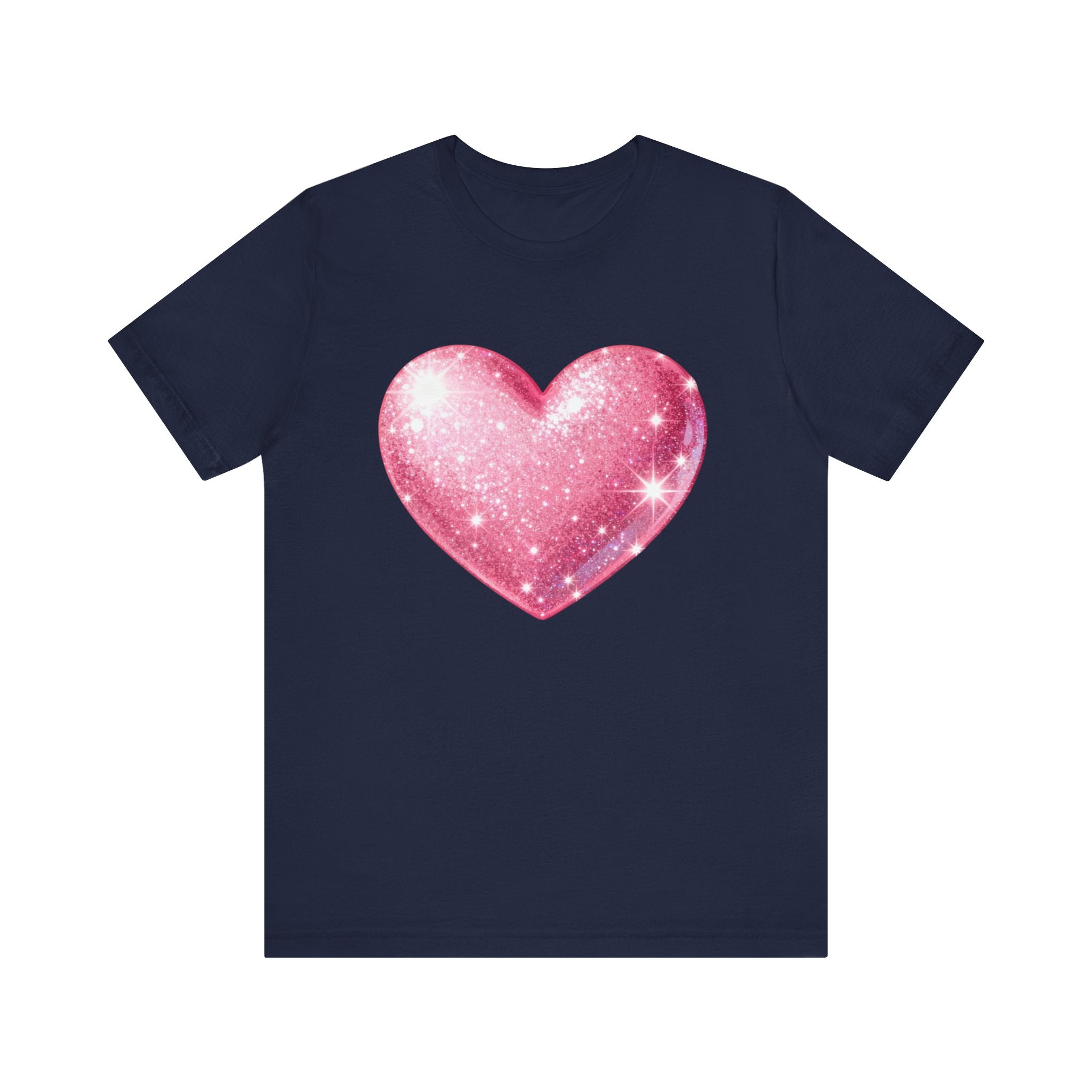 Cute Heart Graphic Unisex Tee, Casual Shirt, Valentine's Gift, Summer Wear, Heart T-Shirt, Everyday Fashion