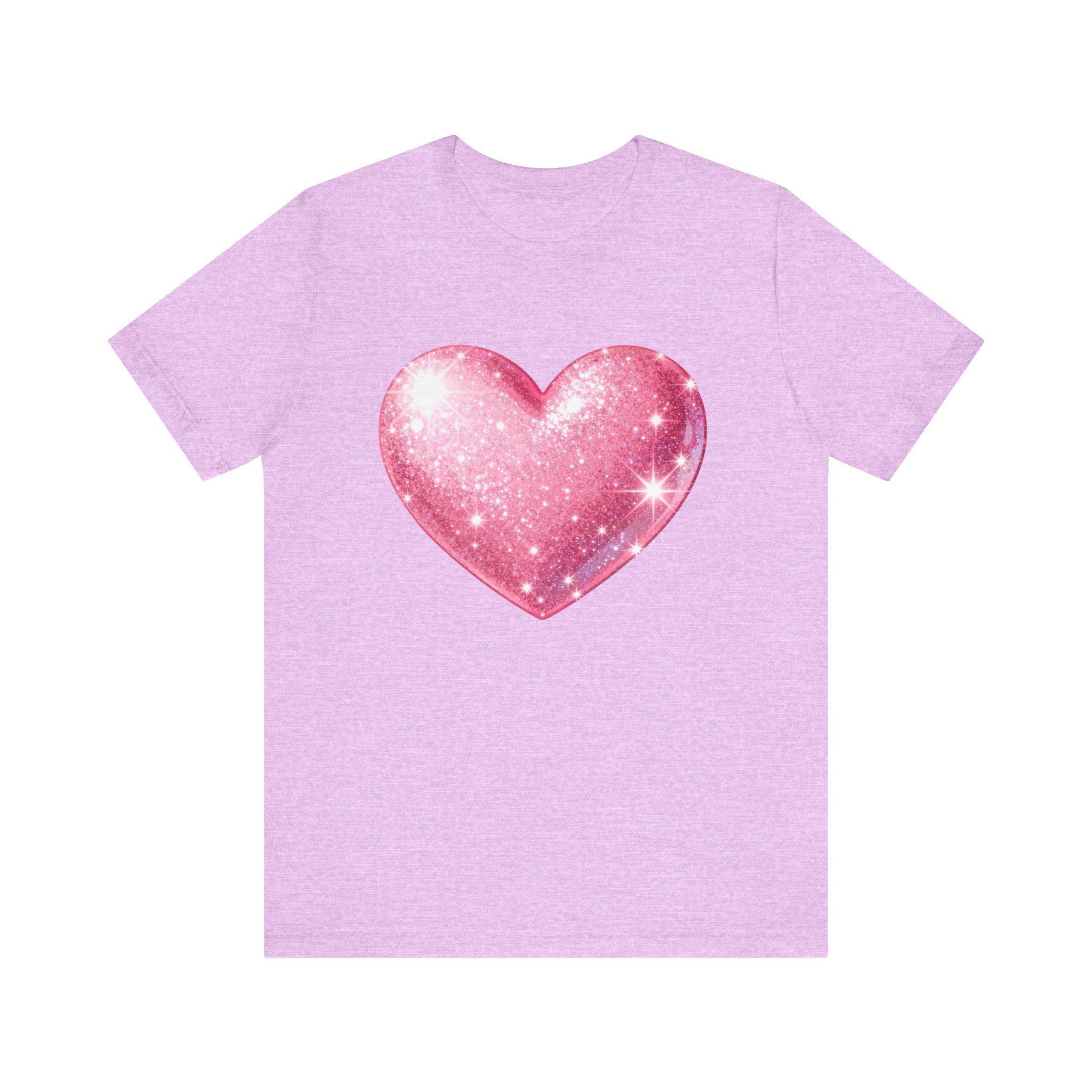 Cute Heart Graphic Unisex Tee, Casual Shirt, Valentine's Gift, Summer Wear, Heart T-Shirt, Everyday Fashion