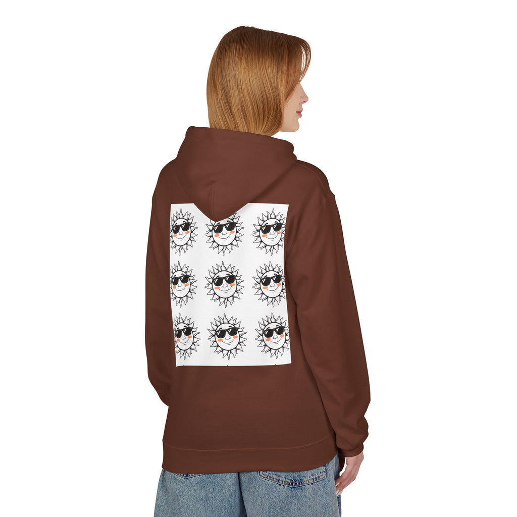 Chic Graphic Hoodie with Eye Motif, Cozy Streetwear, Perfect for Everyday Wear, Unique Gift for Fashion Lovers, Ideal for Casual Outings
