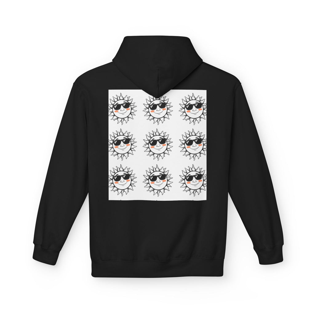Chic Graphic Hoodie with Eye Motif, Cozy Streetwear, Perfect for Everyday Wear, Unique Gift for Fashion Lovers, Ideal for Casual Outings