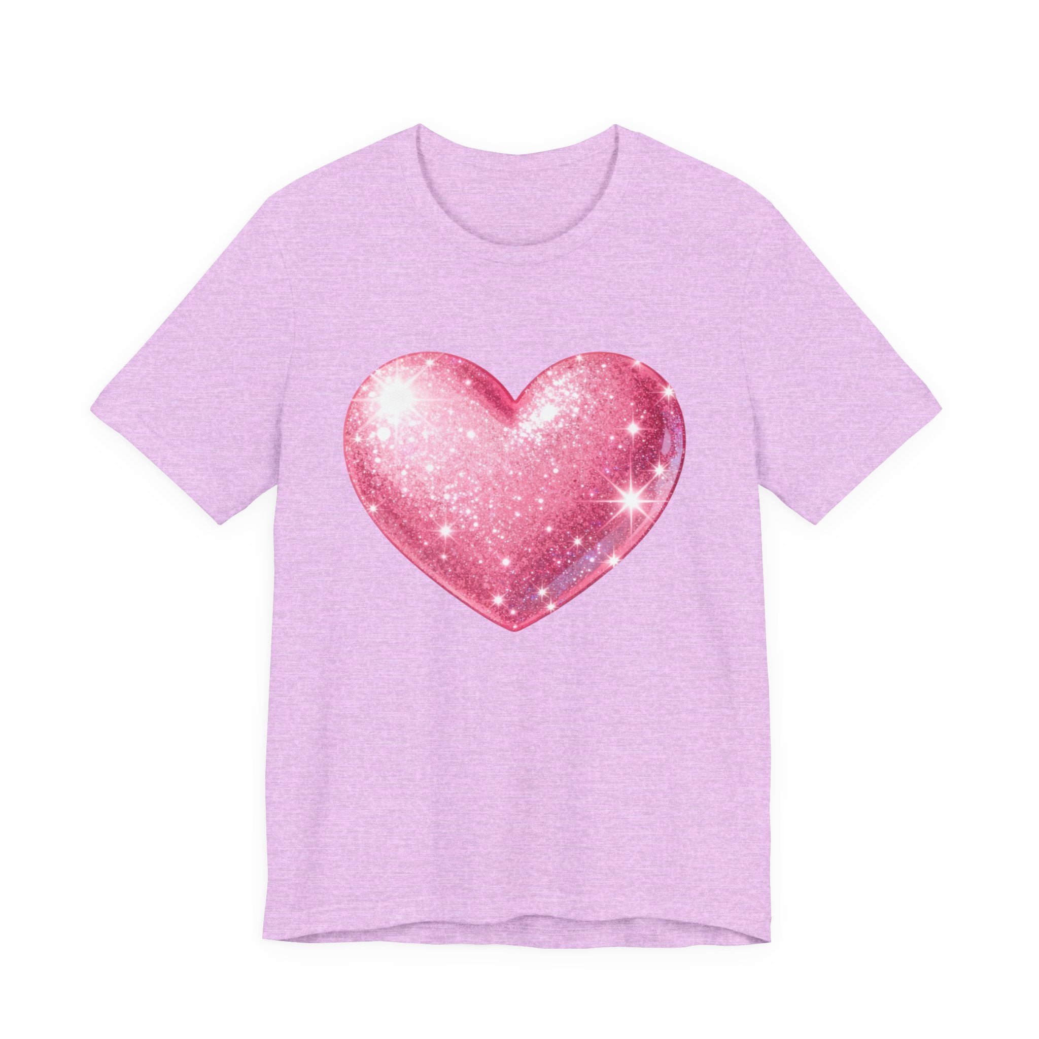Cute Heart Graphic Unisex Tee, Casual Shirt, Valentine's Gift, Summer Wear, Heart T-Shirt, Everyday Fashion