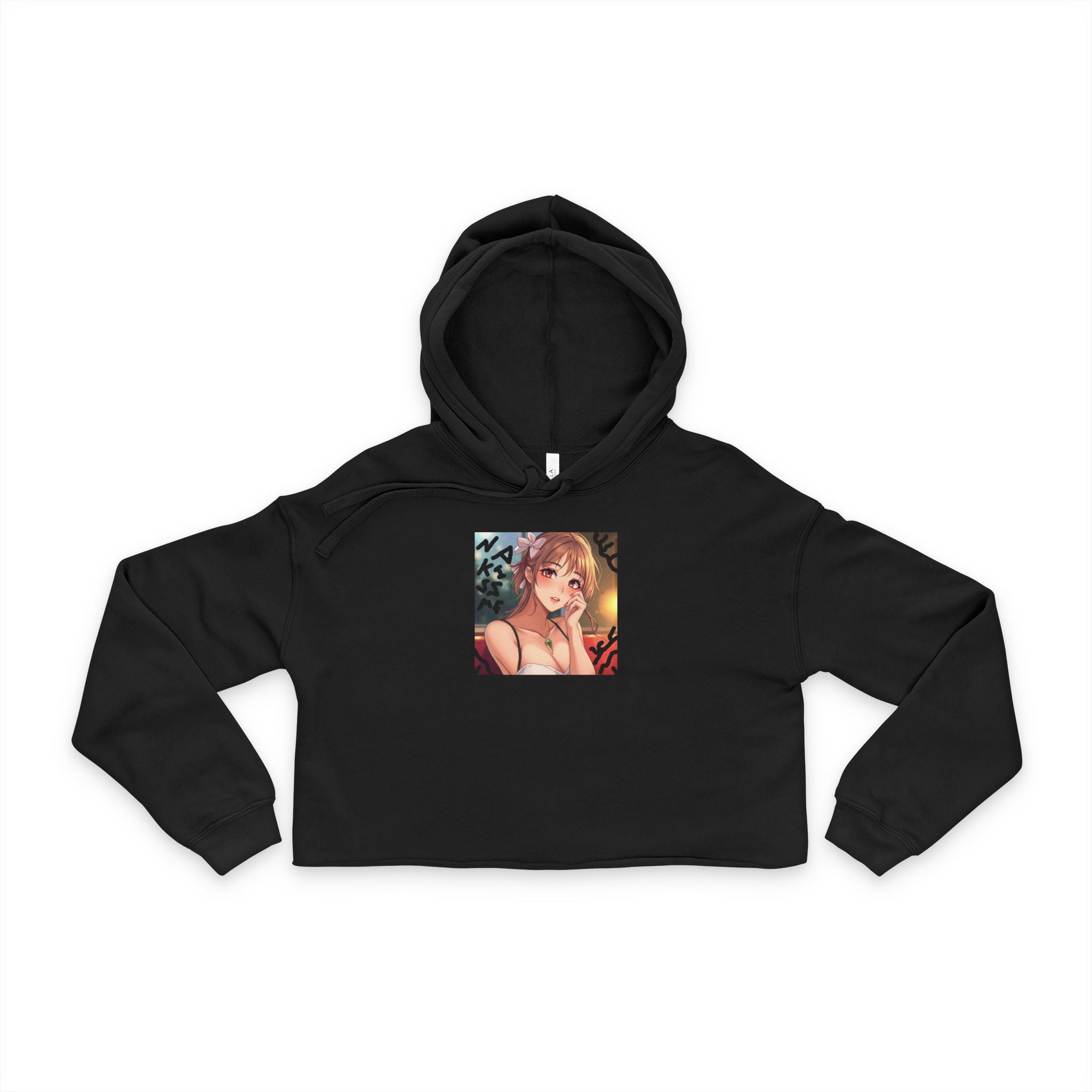 Stylish Women’s Cropped Hoodie with Unique Design, Summer Essential, Casual Fashion, Gift for Her, Comfortable Streetwear