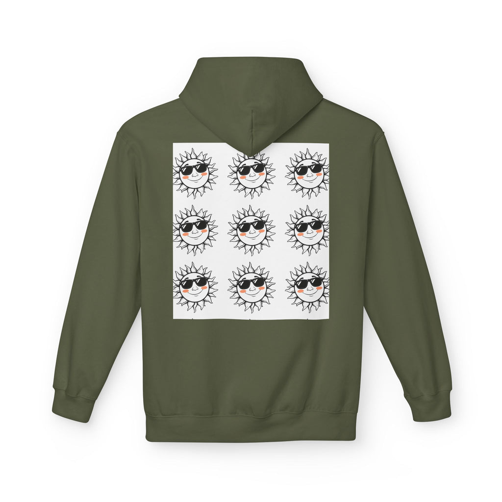 Chic Graphic Hoodie with Eye Motif, Cozy Streetwear, Perfect for Everyday Wear, Unique Gift for Fashion Lovers, Ideal for Casual Outings