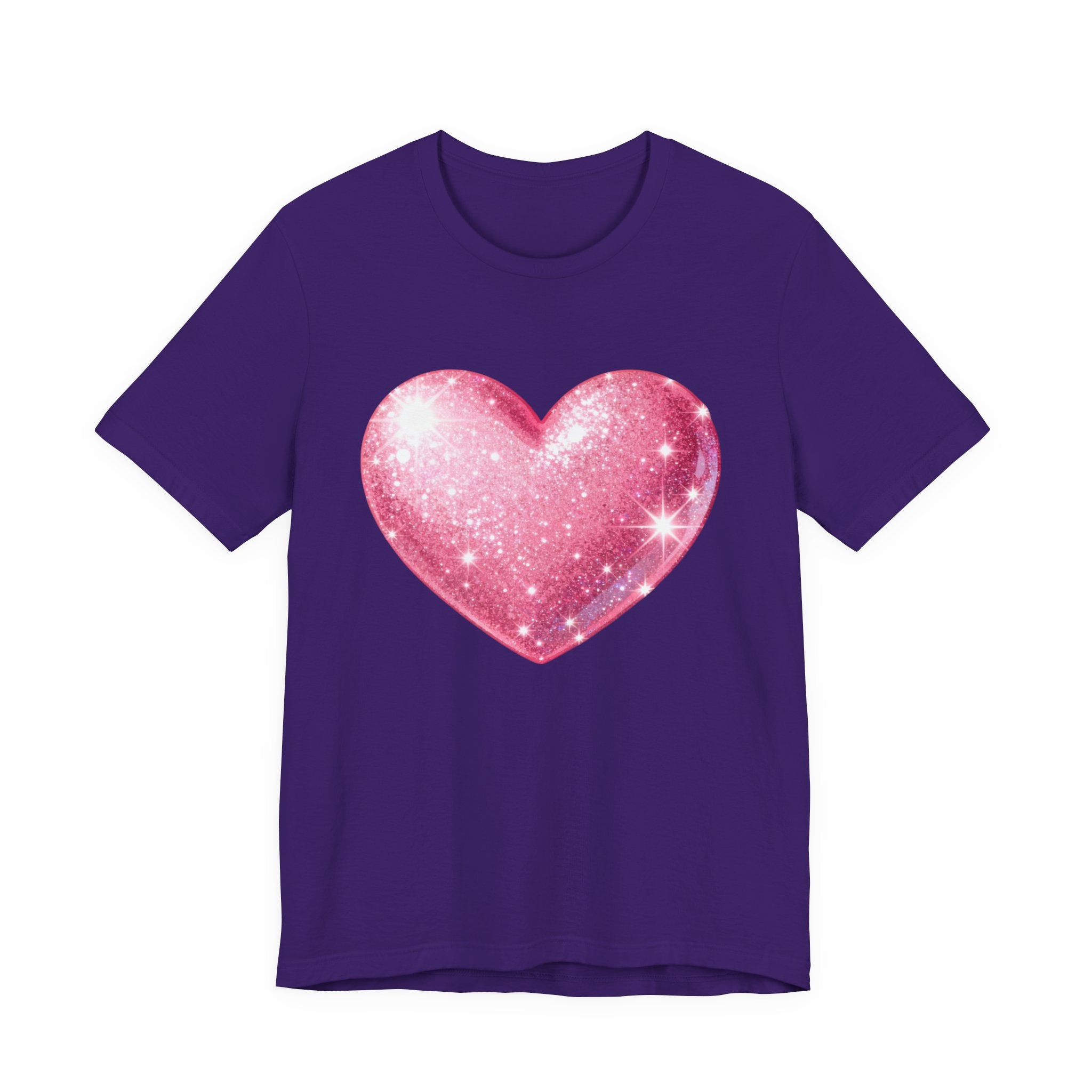 Cute Heart Graphic Unisex Tee, Casual Shirt, Valentine's Gift, Summer Wear, Heart T-Shirt, Everyday Fashion