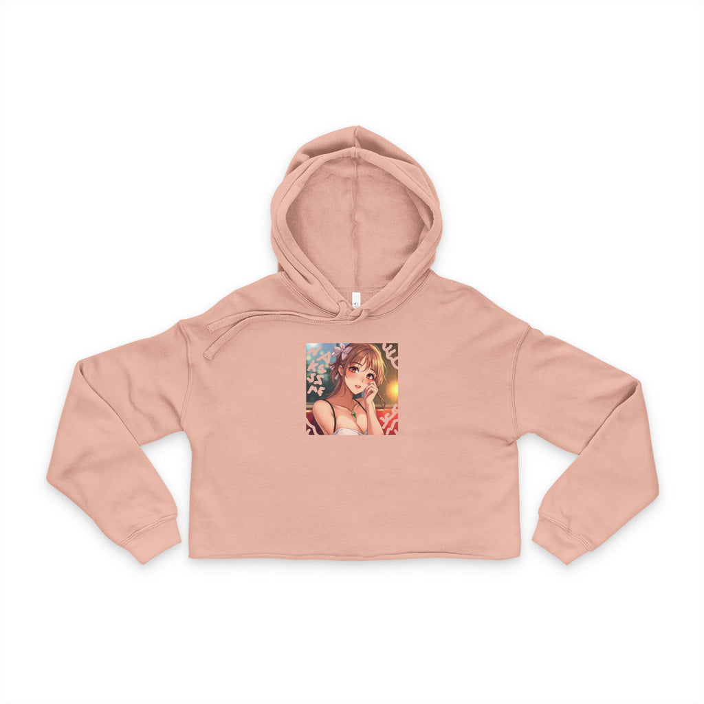 Stylish Women’s Cropped Hoodie with Unique Design, Summer Essential, Casual Fashion, Gift for Her, Comfortable Streetwear