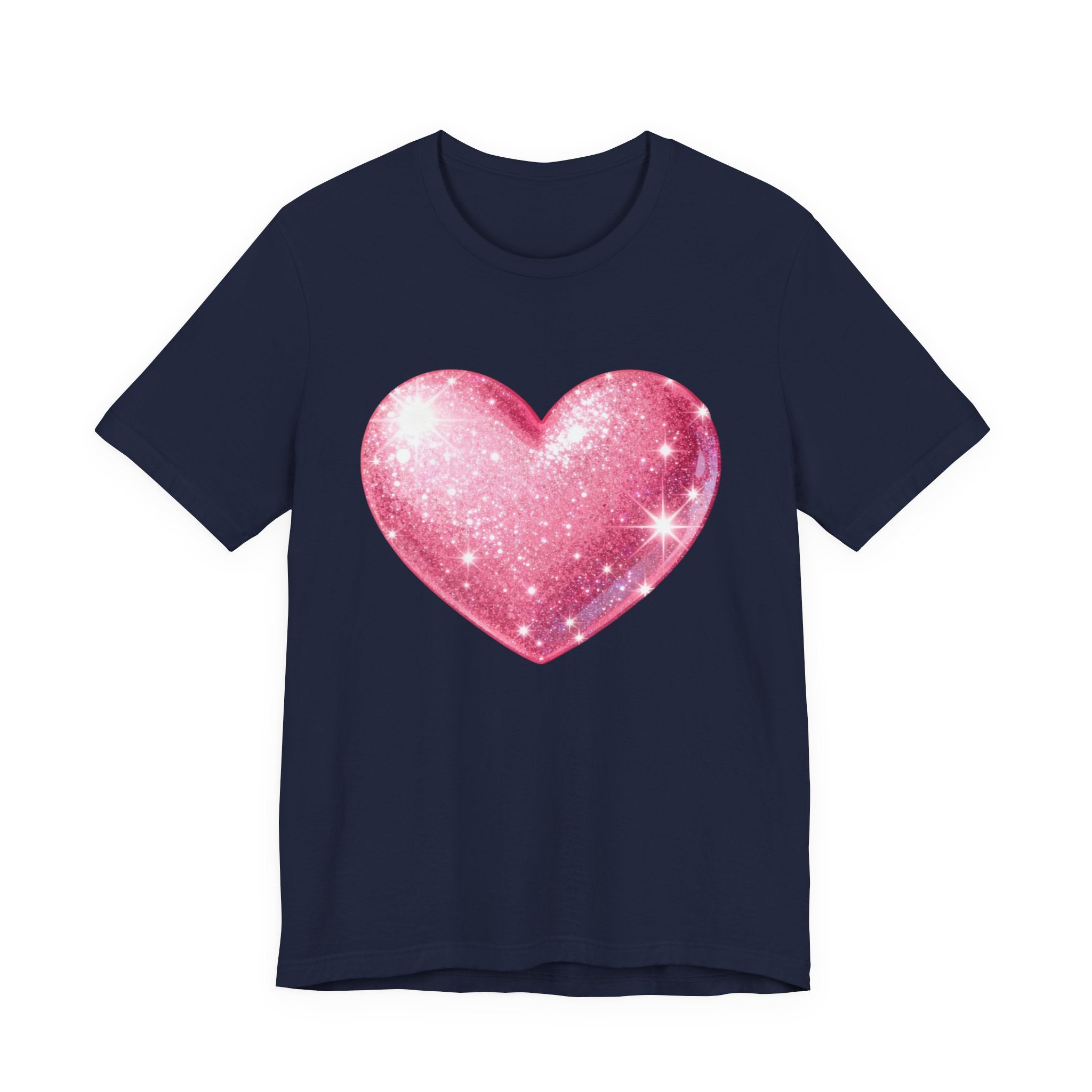 Cute Heart Graphic Unisex Tee, Casual Shirt, Valentine's Gift, Summer Wear, Heart T-Shirt, Everyday Fashion