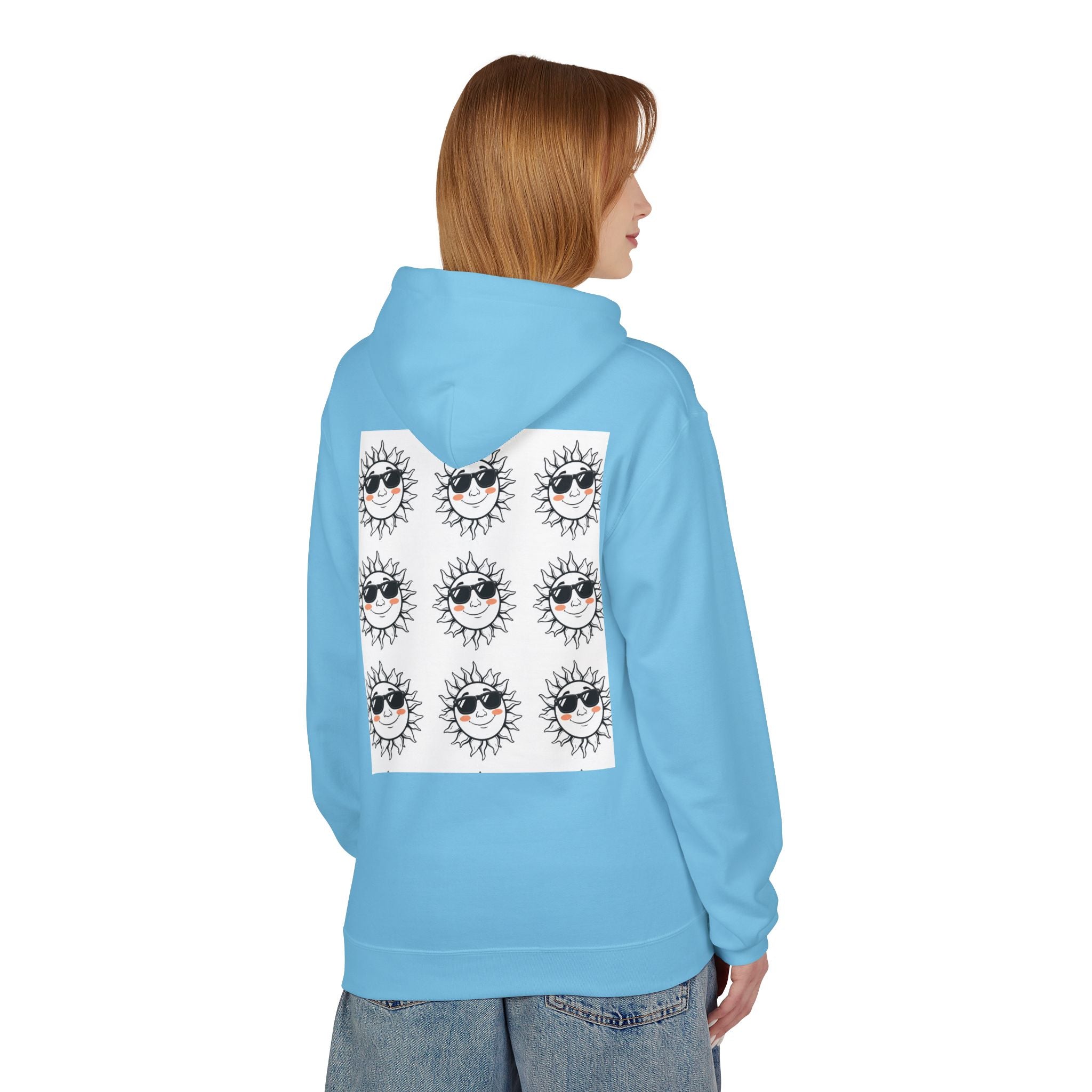 Chic Graphic Hoodie with Eye Motif, Cozy Streetwear, Perfect for Everyday Wear, Unique Gift for Fashion Lovers, Ideal for Casual Outings