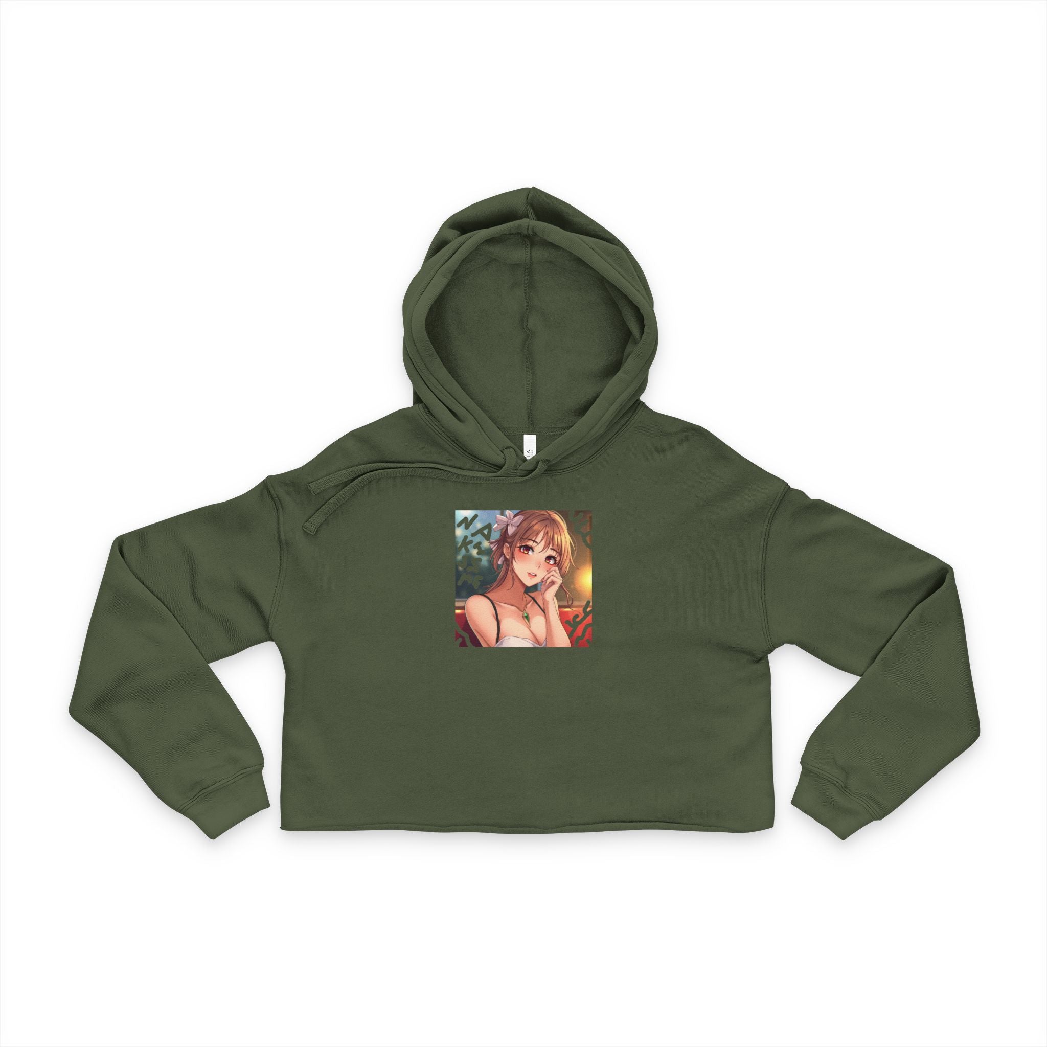 Stylish Women’s Cropped Hoodie with Unique Design, Summer Essential, Casual Fashion, Gift for Her, Comfortable Streetwear
