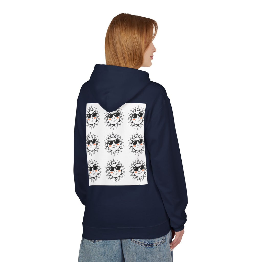 Chic Graphic Hoodie with Eye Motif, Cozy Streetwear, Perfect for Everyday Wear, Unique Gift for Fashion Lovers, Ideal for Casual Outings