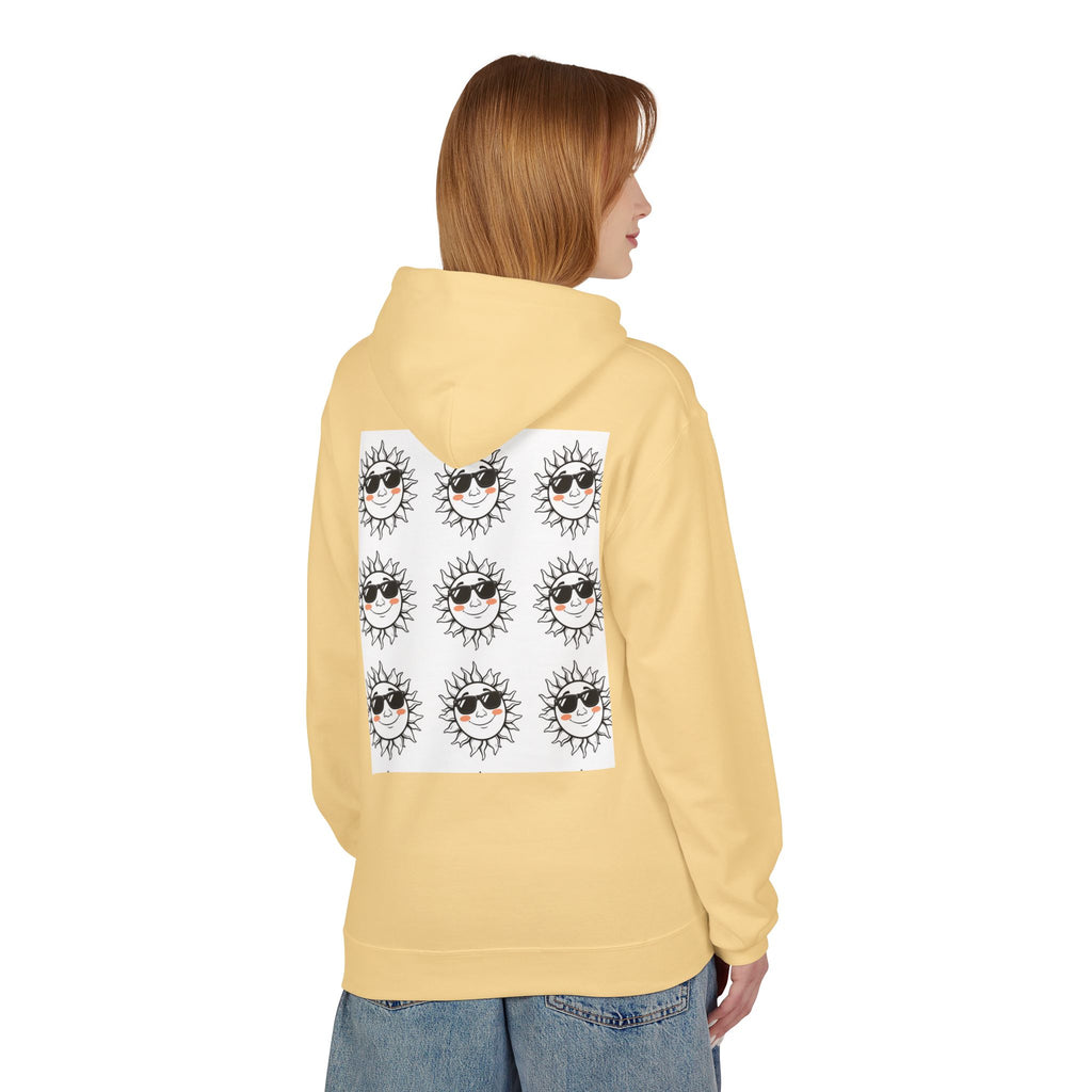 Chic Graphic Hoodie with Eye Motif, Cozy Streetwear, Perfect for Everyday Wear, Unique Gift for Fashion Lovers, Ideal for Casual Outings