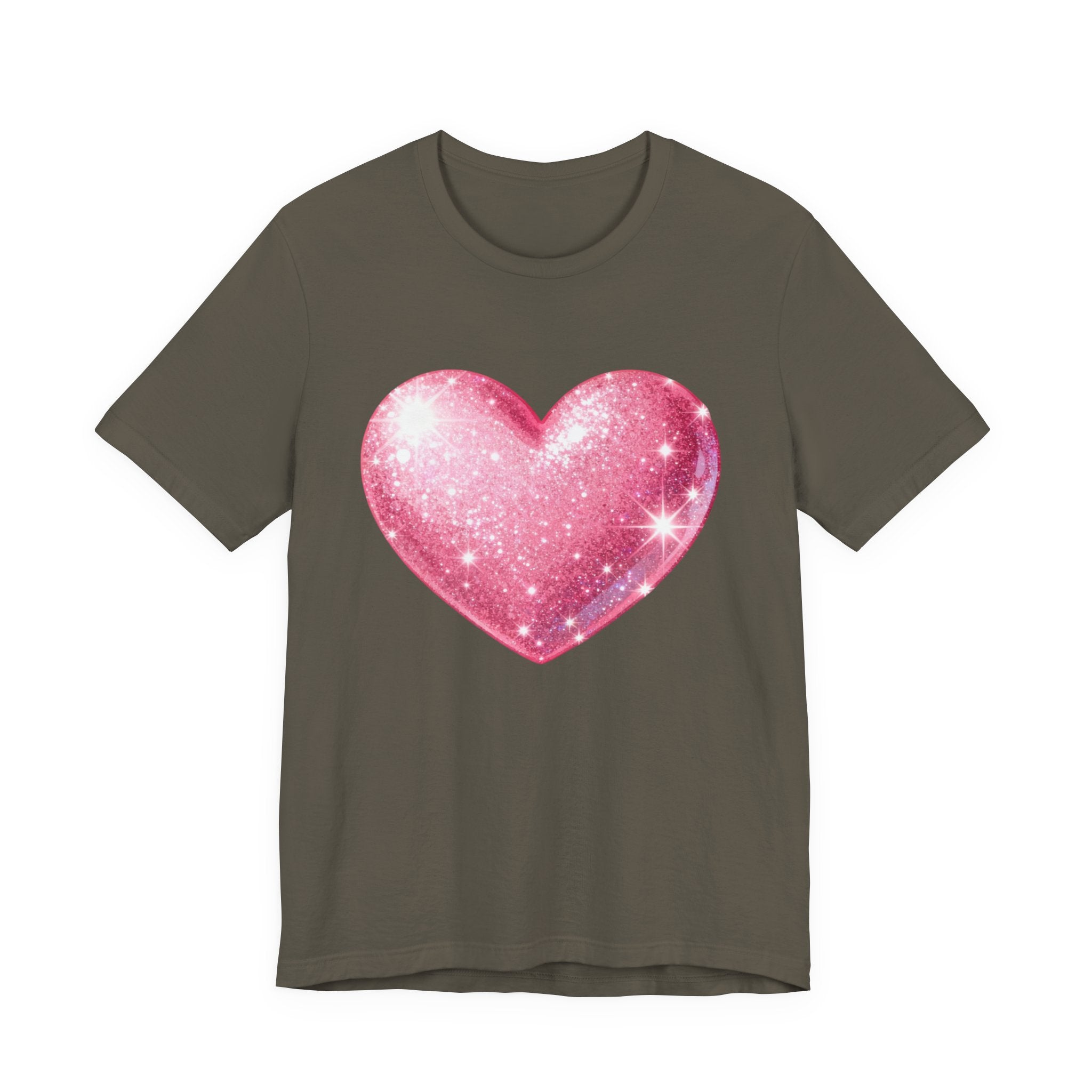 Cute Heart Graphic Unisex Tee, Casual Shirt, Valentine's Gift, Summer Wear, Heart T-Shirt, Everyday Fashion