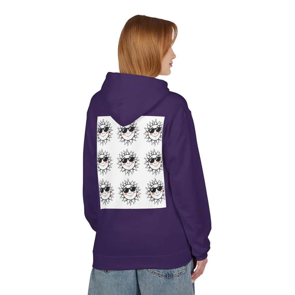 Chic Graphic Hoodie with Eye Motif, Cozy Streetwear, Perfect for Everyday Wear, Unique Gift for Fashion Lovers, Ideal for Casual Outings